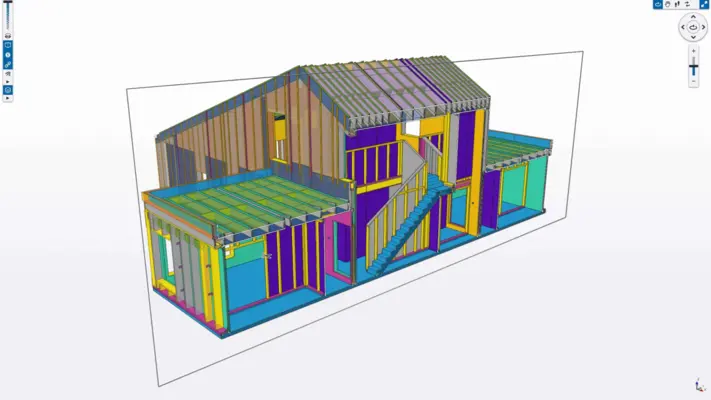 Image from Brian Smith gallery. Timber Structure building.